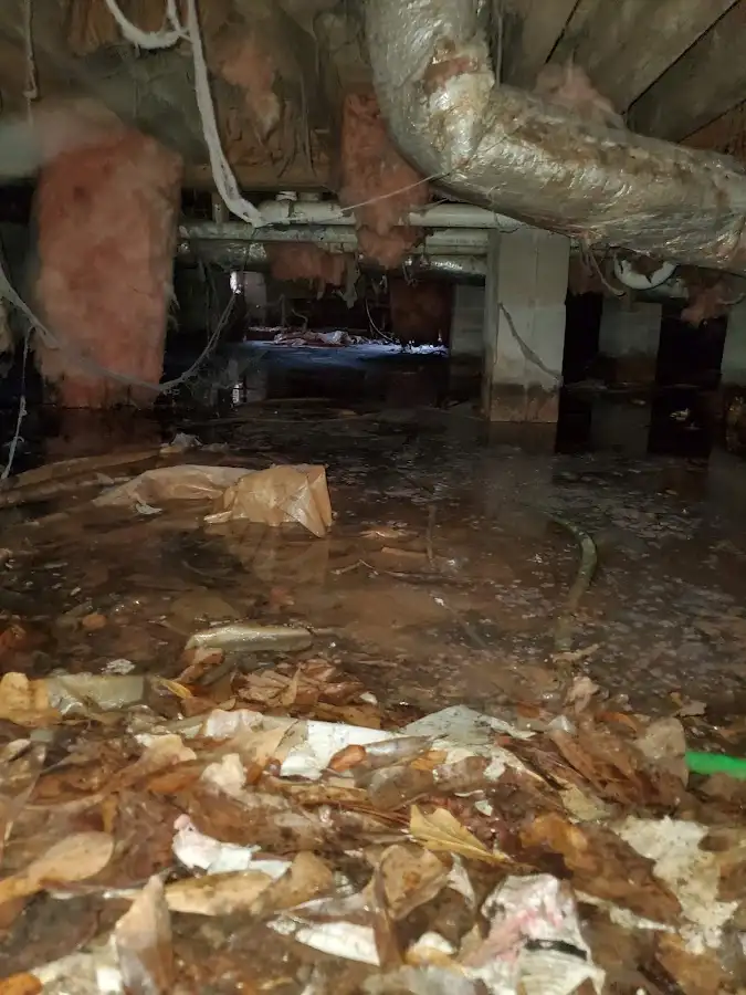 Crawl space flood assessment for Leak Detection & Repair in Woburn